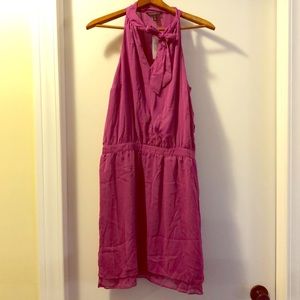 Fuchsia a-line dress!